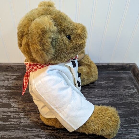Authentic Vermont Teddy Bear with Chef Coat - Picture 2 of 8